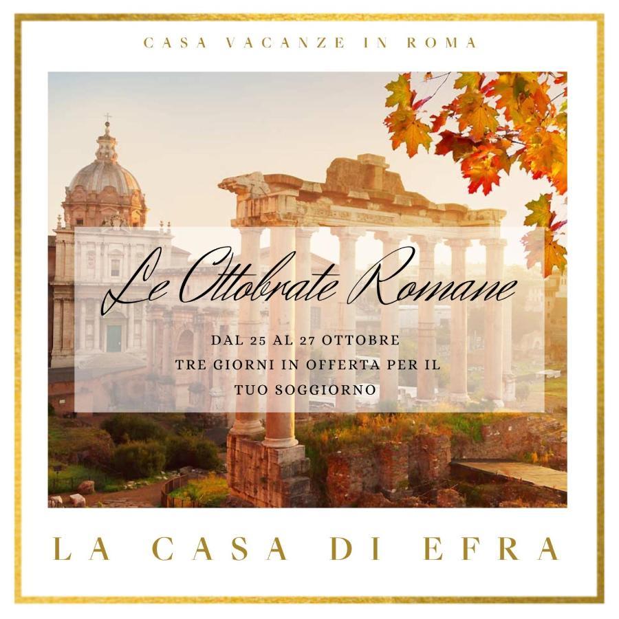 La Casa Di Efra Lägenhet Rom Exteriör bild